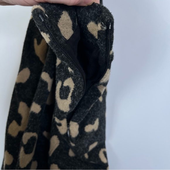 Mauve by Anthropologie Delphine Leopard Print Pencil Skirt – Size Medium - Picture 4 of 8